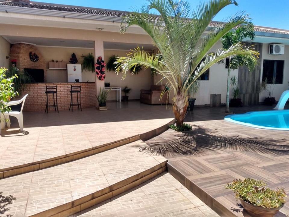 Edicula Com Um Quarto Banheiro E Piscina E Lazer Φοζ ντο Ιγκουασού Εξωτερικό φωτογραφία